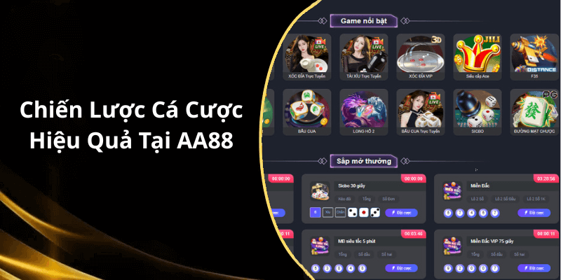 Chiến Lược Cá Cược Hiệu Quả Tại AA88